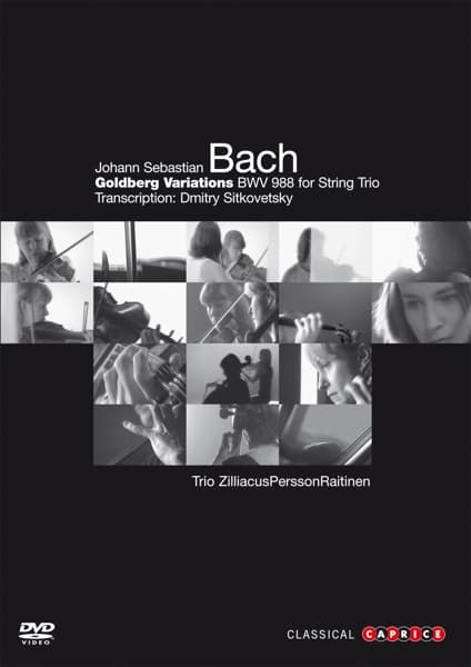 Trio Zilliacus-Persson-Raitinen - Goldberg Variations (DVD)