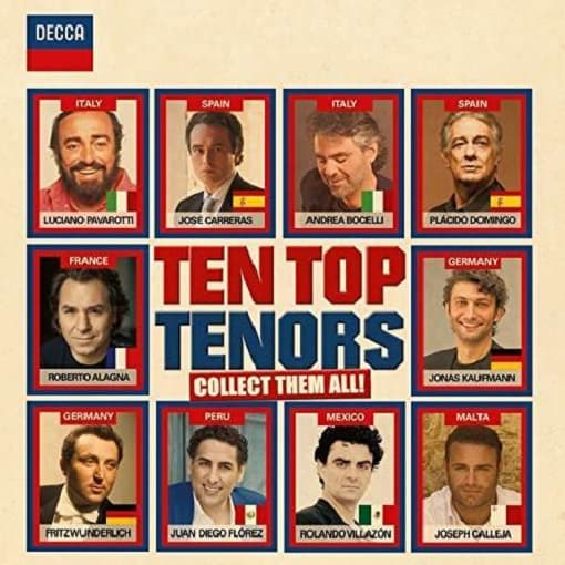 Various Artists - Ten Top Tenors