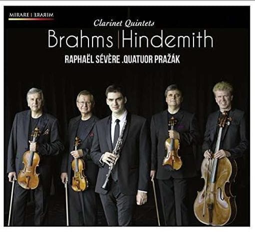Quartuor Prazák, Raphaël Sévère - Brahms | Hindemith: Clarinet Quintets (CD)