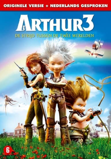 Arthur 3 - De strijd tussen twee werelden (DVD)