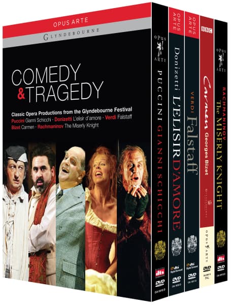 Anne Sofie Von Otter, Sergei Leiferkus, Alessandro Corbelli - Comedy & Tragedy (6 DVD)