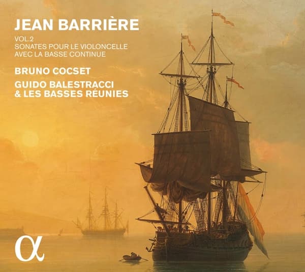 Guido Balestracci, Les Basses Réunies & Bruno Cocset - Barrière: Sonates Pour Violoncelle & Basse Continue Vol 2 (CD)