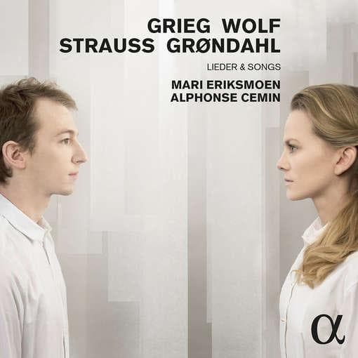 Mari Eriksmoen & Alphonse Cemin - Grieg Wolf Strauss Grøndahl Lieder & Songs (CD)