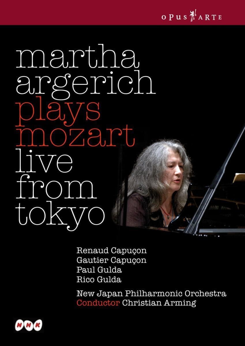 Martha Argerich, New Japan Philharmonic Orchestra, Christian Arming - Martha Argerich Plays Mozart (DVD)