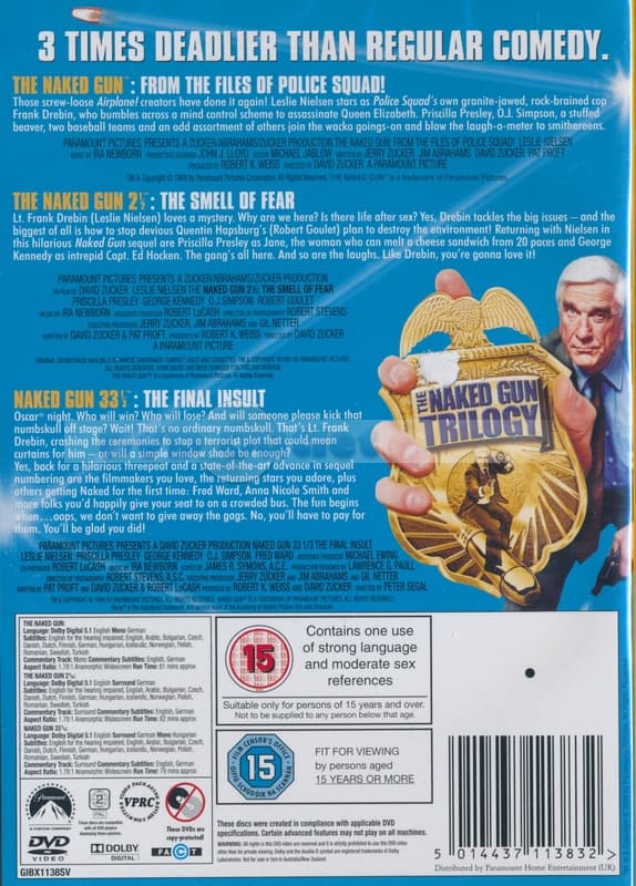Naked Gun Trilogy (Import)