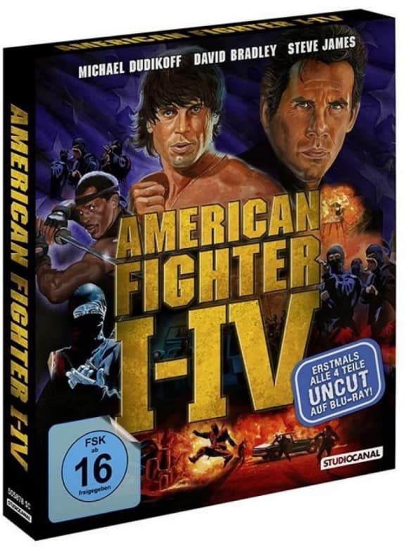 American Fighter 1-4 (4 disc box) (Import)