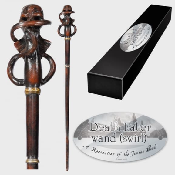 Harry Potter - Death Eater Character Wand (swirl) (Merchandise Collectible)