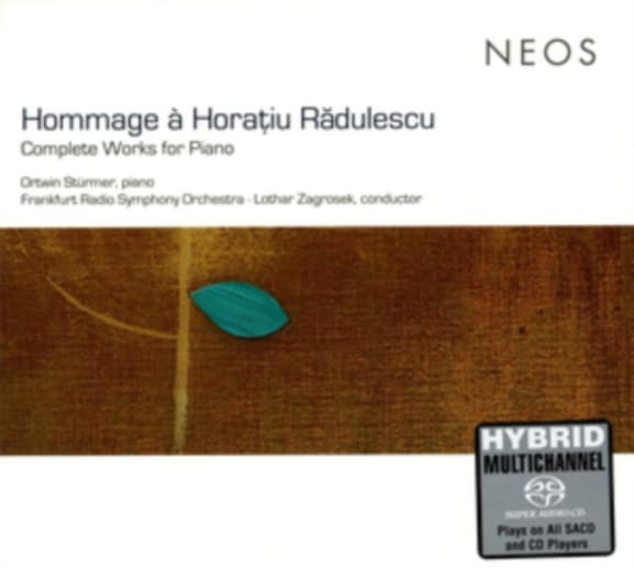 Ortwin Stürmerm, Frankfurt Radio Symphony Orchestra, Lothar Zagrosek - Radulescu: Complete Works For Piano (3 SACD)