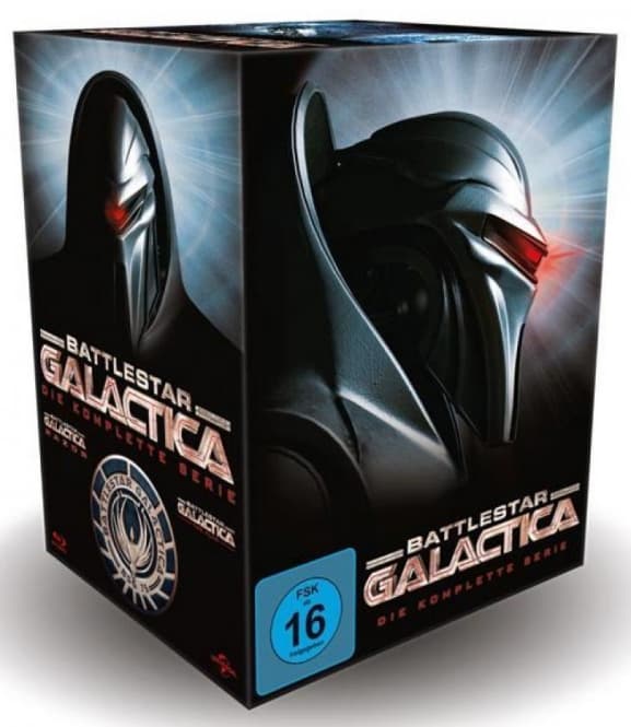 Edward James Olmos,mary Mcdonnell,jamie Bamber - Battlestar Galactica Komplett-box