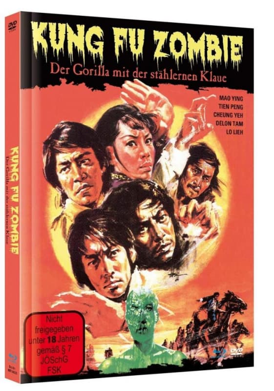 Br+dvd Kung Fu Zombie - Der Gorilla Mit Der Sthlernen Klaue - 2-disc Limited Mediabook