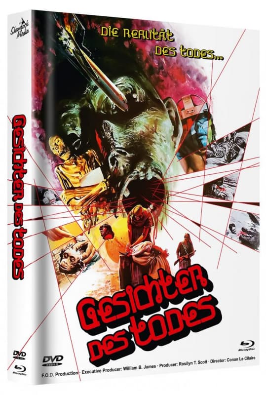 Br+dvd Gesichter Des Todes - 2-disc Mediabook (cover C) - Limitiert Auf 555 Stck (2021-06-01)