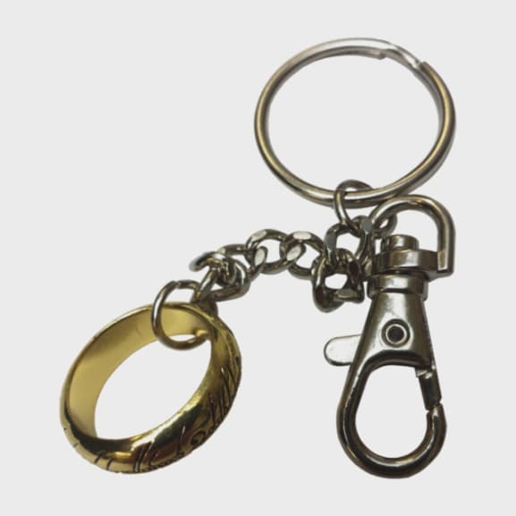 Lotr The One Ring Keychain