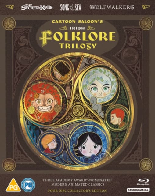 Irish Folklore Trilogy (wolfwalkers / Secret Of Kells / Song Of The Sea) (Import)