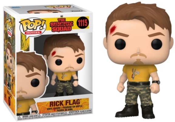 Funko Pop! Movies: - The Suicide Squad- Rick Flag