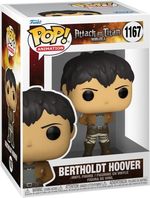 Funko Pop! Animation: - Attack On Titan - Bertholdt Hoover