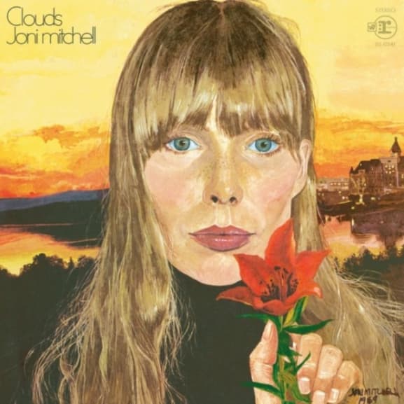 Clouds. Lp Orange.retailer Exc-joni Mitchell