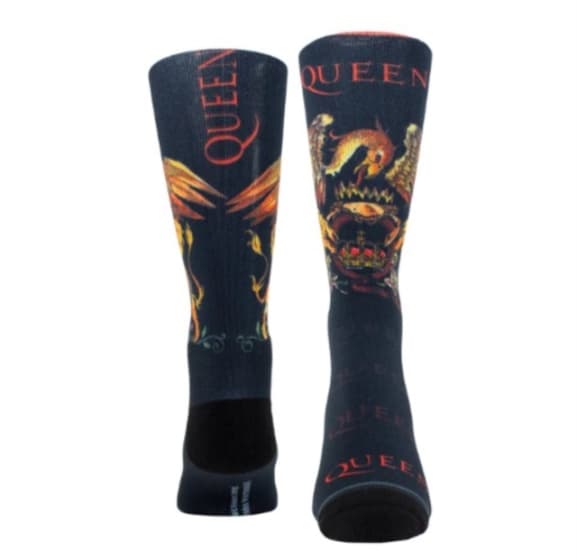 Queen - Queen Crest Socks (one Size) (Apparel General)