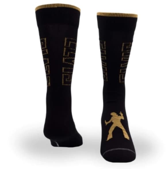 Elvis Signature Logo Crew Socks (One Size)
