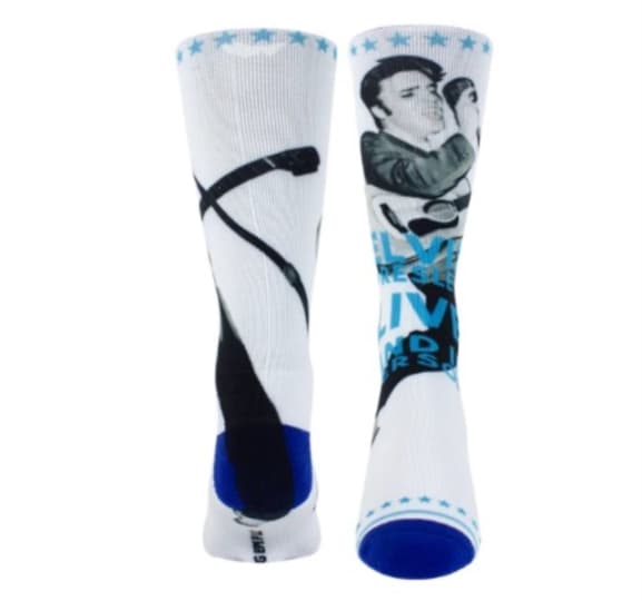 Elvis Live and in Person Socks (One Size) - Dye Sublimation