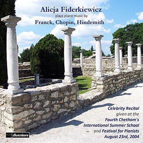 Alicja Fiderkiewicz - Alicja Fiderkiewicz Plays Piano Music By Franck, C (CD)
