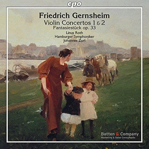 Gernsheim / Roth / Hamburger Symphoniker Orch - Violin Concertos