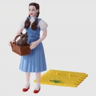The Wizard Of Oz - The Wizard Of Oz Dorothy Bendyfig Figurine (with Toto In His Basket) (Merchandise Collectible)