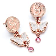 Wicked - Glinda Drop Butterfly Earrings