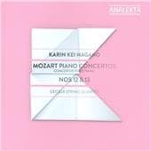 Karin Kei Nagano & Cecilia String Quartet - K.414 No.12 & K.415 No.13: Concertos For Piano (CD)