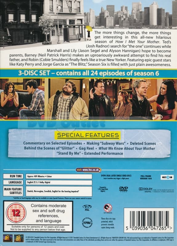 How I Met Your Mother - Season 6 (Import)