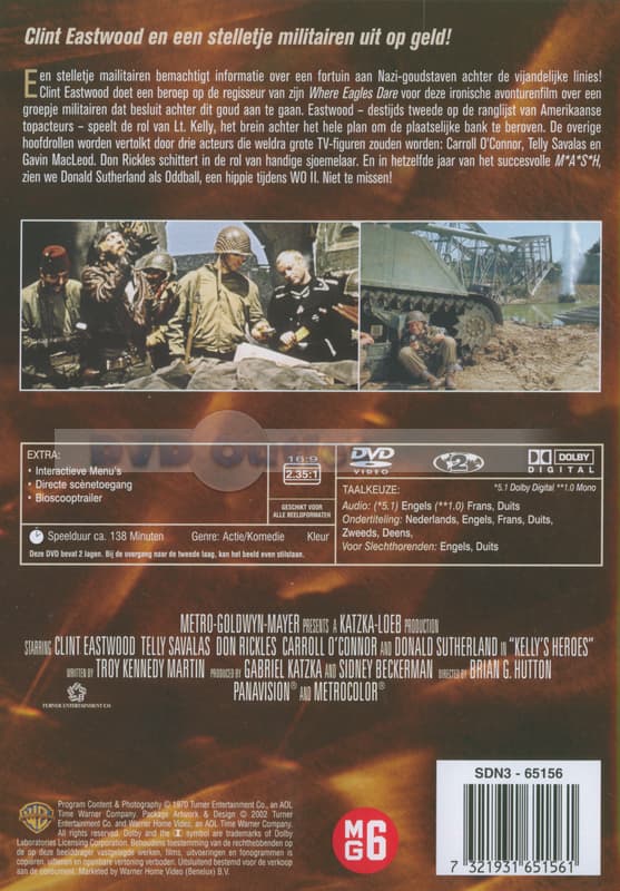 Kelly's heroes (DVD)