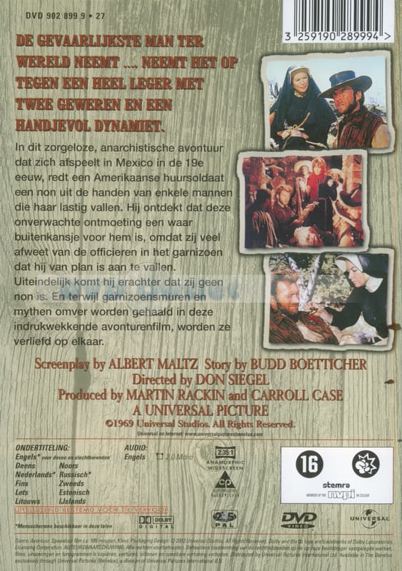 Two Mules For Sister Sarah (DVD)