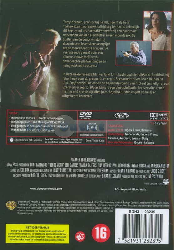 Blood work (DVD)