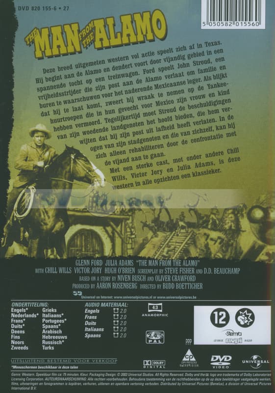 Man from The Alamo (DVD)