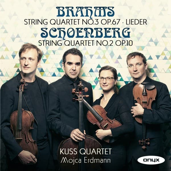 Mojca Erdmann & Kuss Quartet - Brahms: String Quartet No. 3; Lieder | Schoenberg: String Quartet No. 2, Op. 10 (CD)