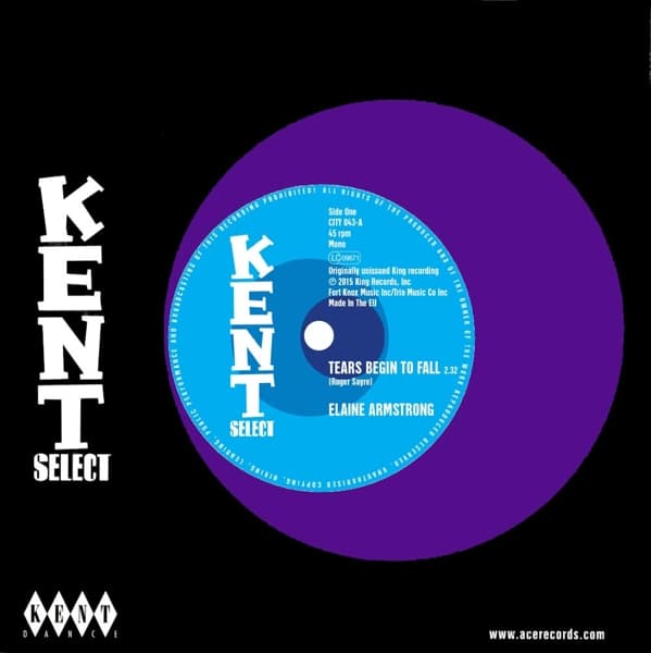 Elaine Armstrong & Betty Moorer - Tears Begin To Fall / Speed Up (12" Single)
