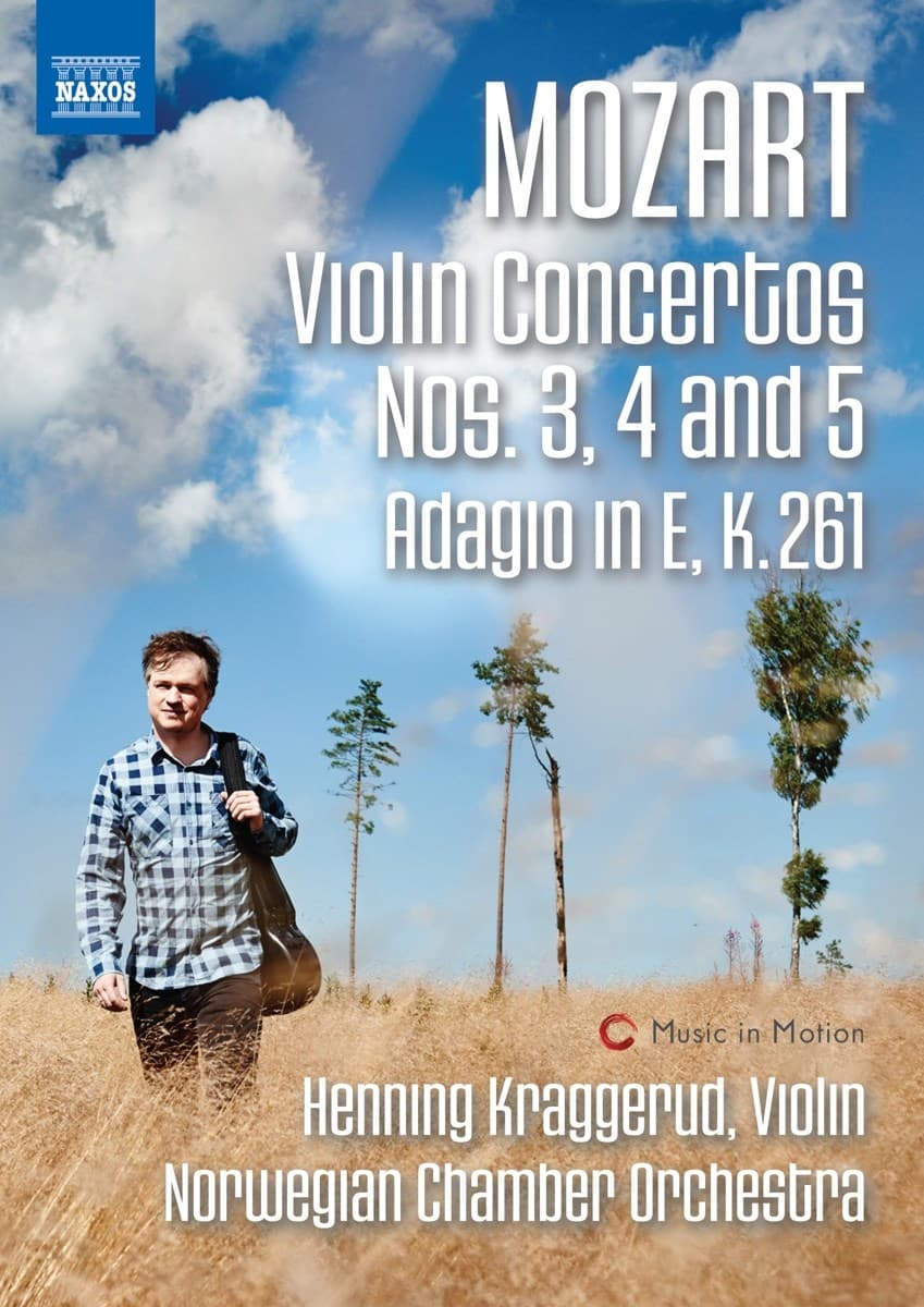 Henning Kraggerud, Norwegian Chamber Orchestra - Mozart: Volin Concertos Nos.3,4 And 5 (DVD)