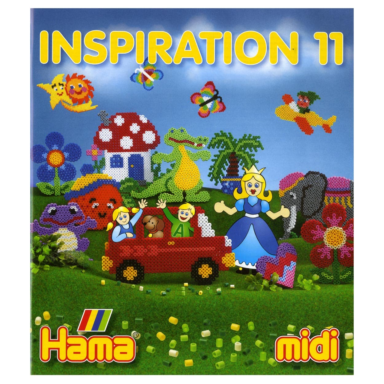 Hama Midi Strijkkralen Inspiratieboekje, nr. 11