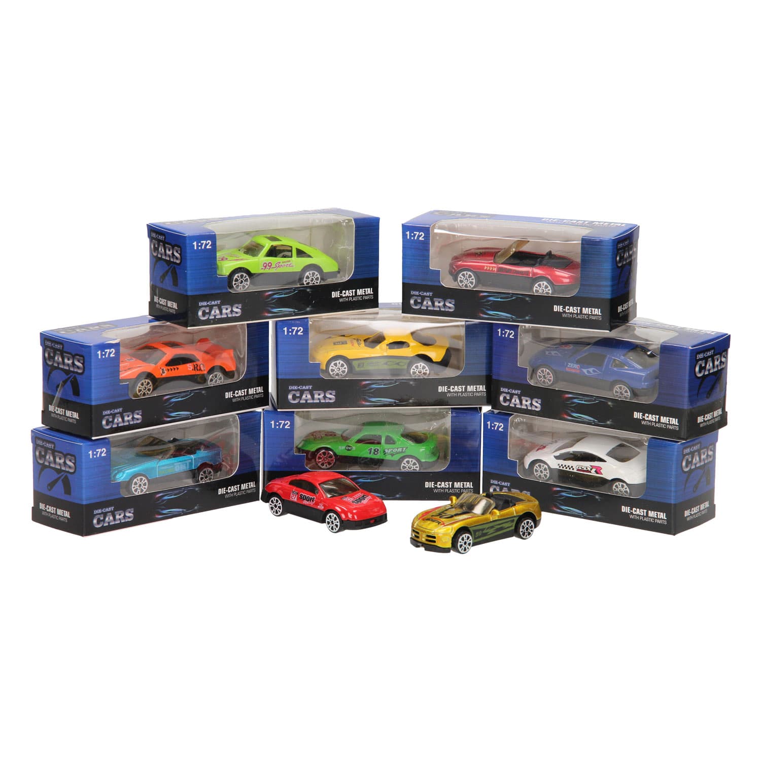 Super Cars Die-cast Auto 1:72