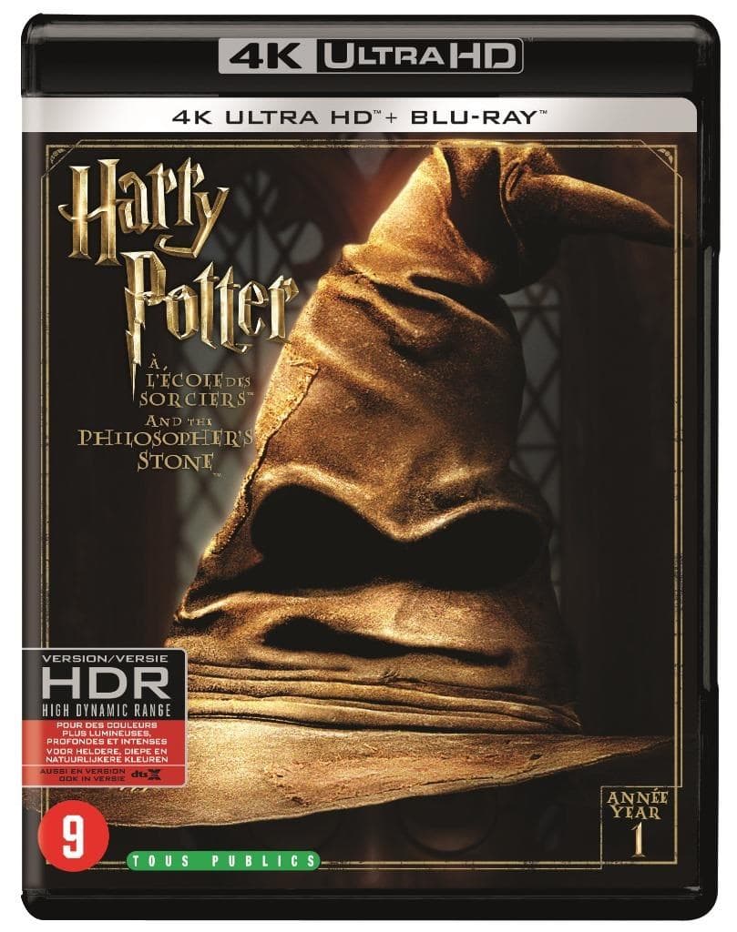 Harry Potter Year 1 - The Philosopher's Stone (4K Ultra HD Blu-ray)
