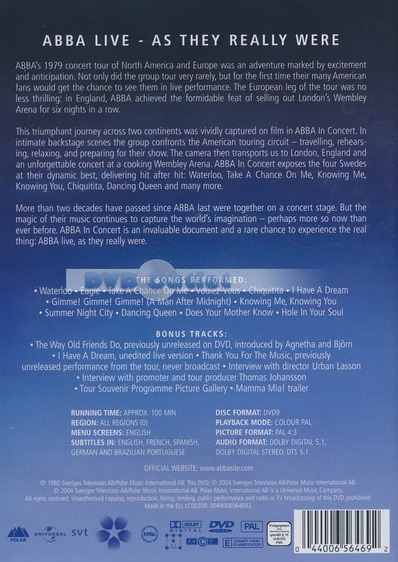 ABBA - In concert (DVD)