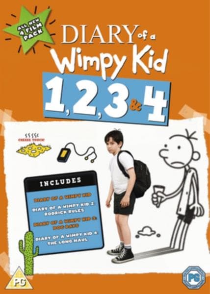 Diary Of A Wimpy Kid 1-4 Set (Import)