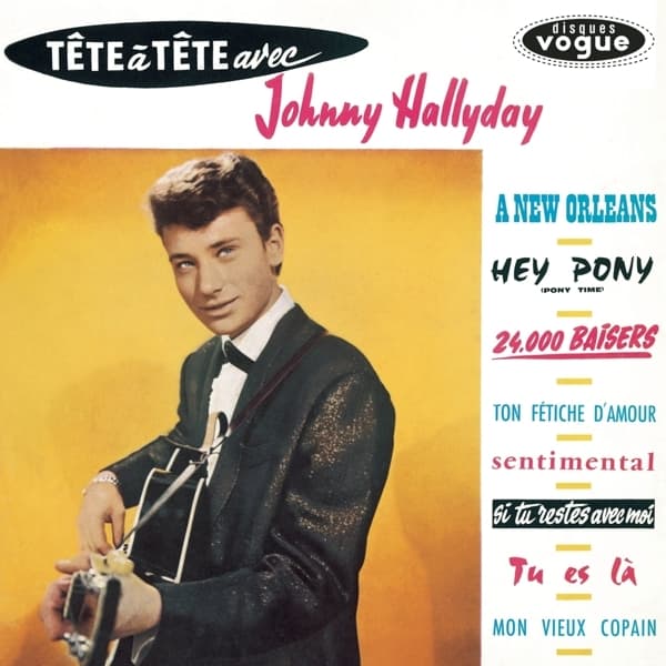 Johnny Hallyday - Tête À Tête Avec Johnny Hallyday (LP)
