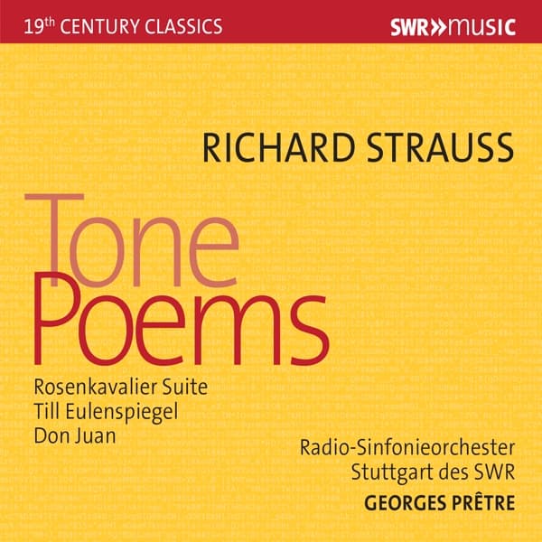 Radio-Sinfonieorchesters Stuttgart Des SWR, George Prêtre - Strauss: Rosenkavalier-Suite - Till Eulenspiegel - Don Juan (CD)