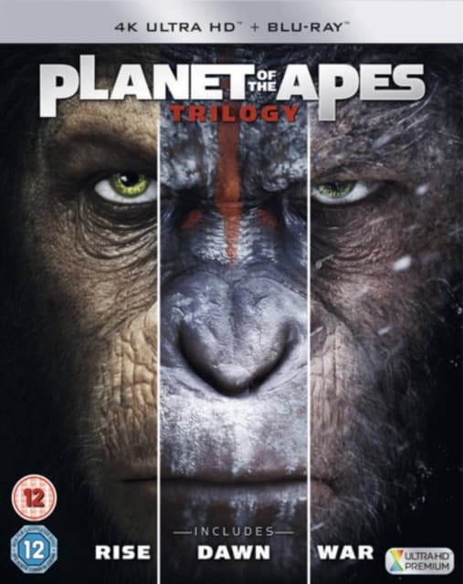Planet Of The Apes Trilogy Boxset 4k Uhd (Import)