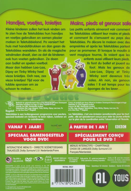 Teletubbies - Handjes, Voetjes, Knietjes