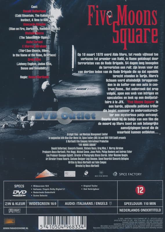 Five Moons Square (DVD)