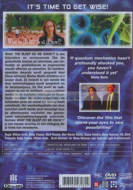 What The bleep do we know (DVD)