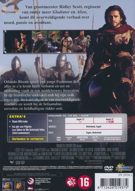 Kingdom of heaven (DVD)
