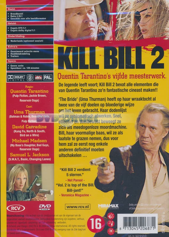 Kill Bill Vol. 2 (DVD)