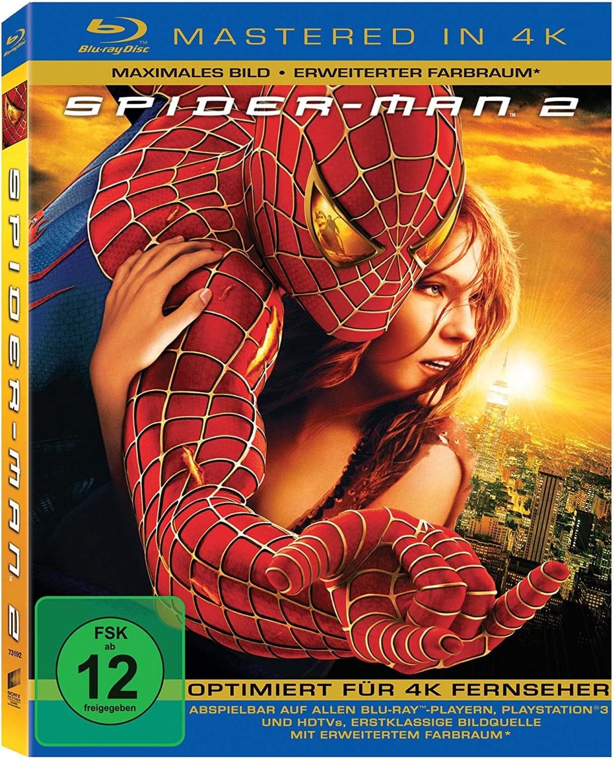 Spider-man 2 (blu-ray 4k Ultra Hd+blu-ray) (Import)